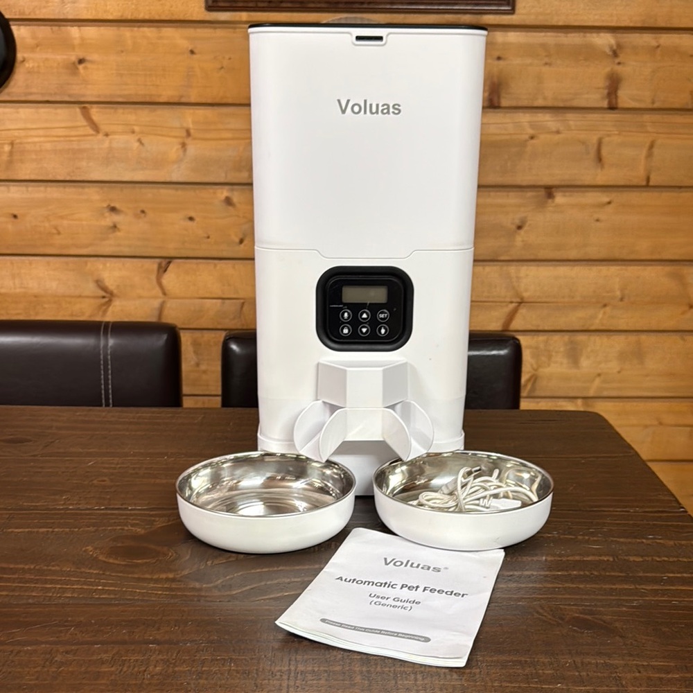 Automatic Pet Feeder - White